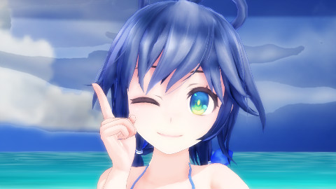 【MMD】私の时间 泳装洛天依